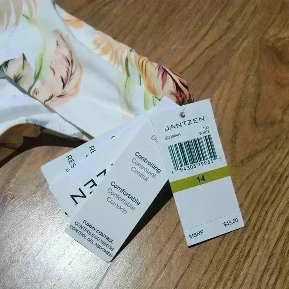 NWT Jantzen Cabana Cutie Bikini Bottom, Size 14 - Picture 3 of 6